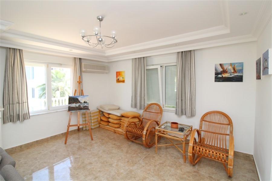 Luksuriøs 3+1 Villa med Sjø- og Fjellutsikt i Kargicak, Alanya