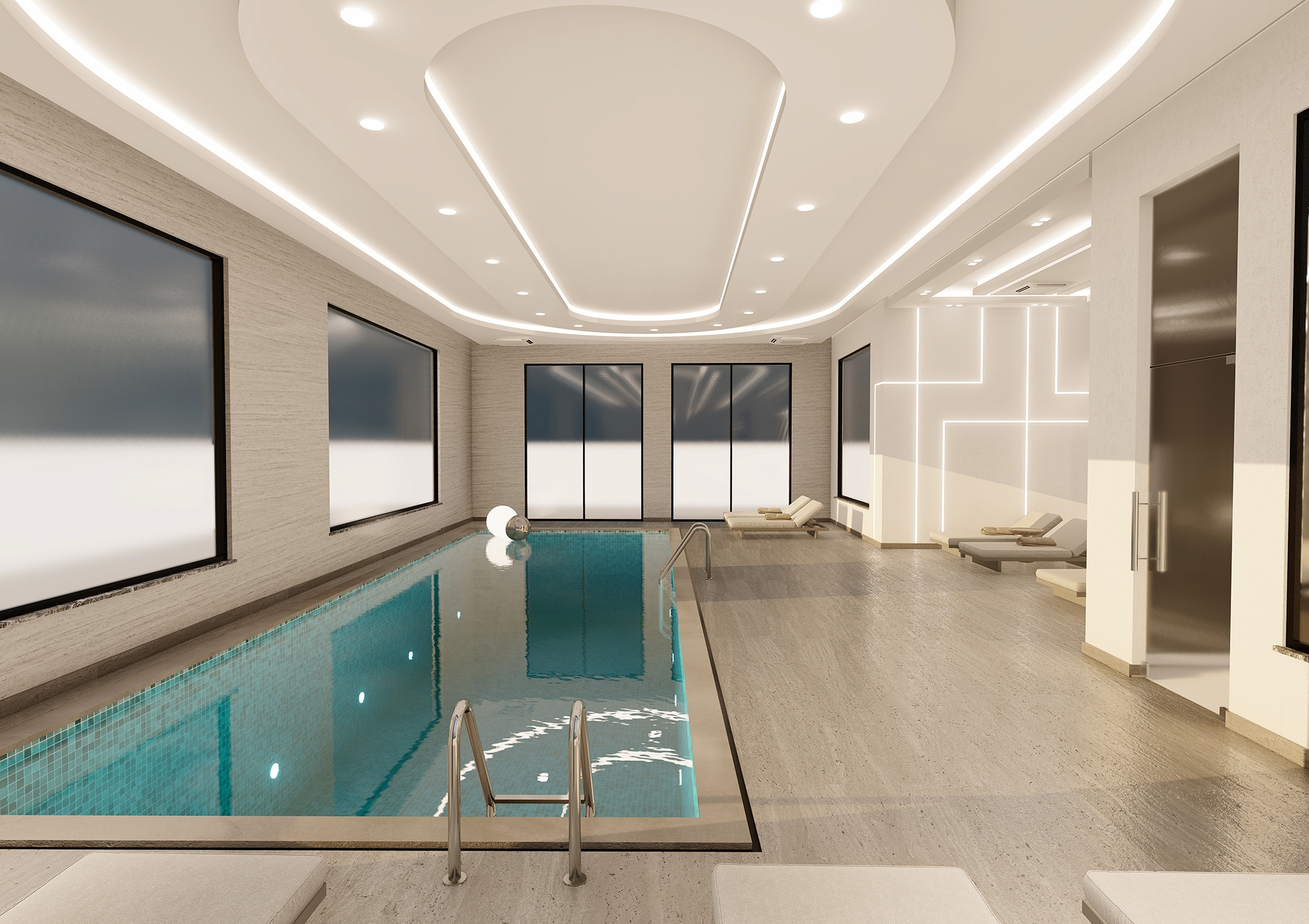 Luxuriöse 1+1 Wohnung mit Meerblick und Bergblick in Payallar, Alanya