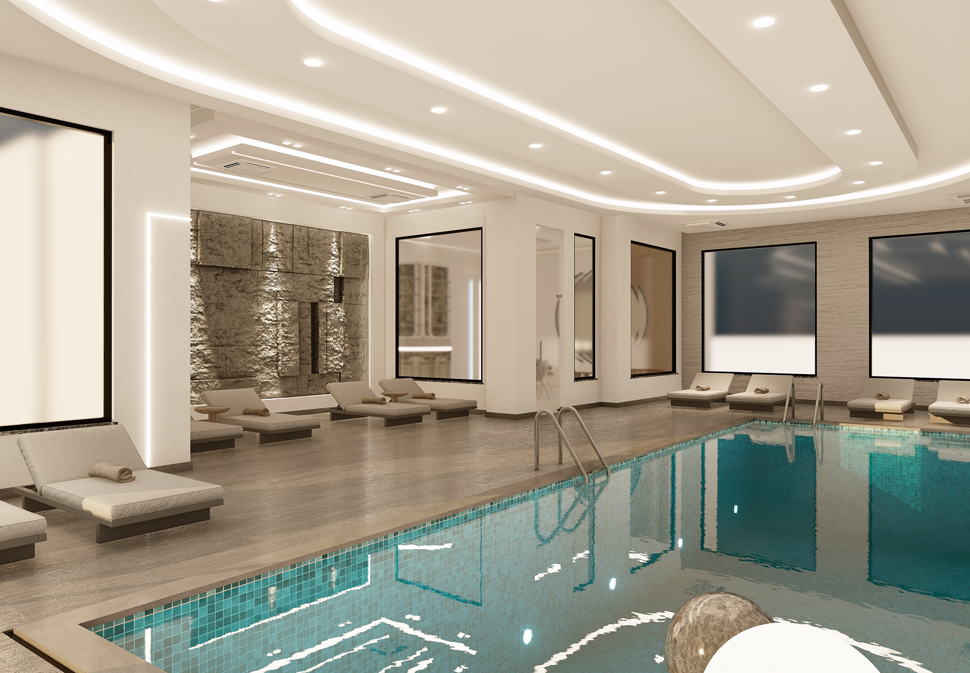 Luxuriöse 1+1 Wohnung mit Meerblick und Bergblick in Payallar, Alanya