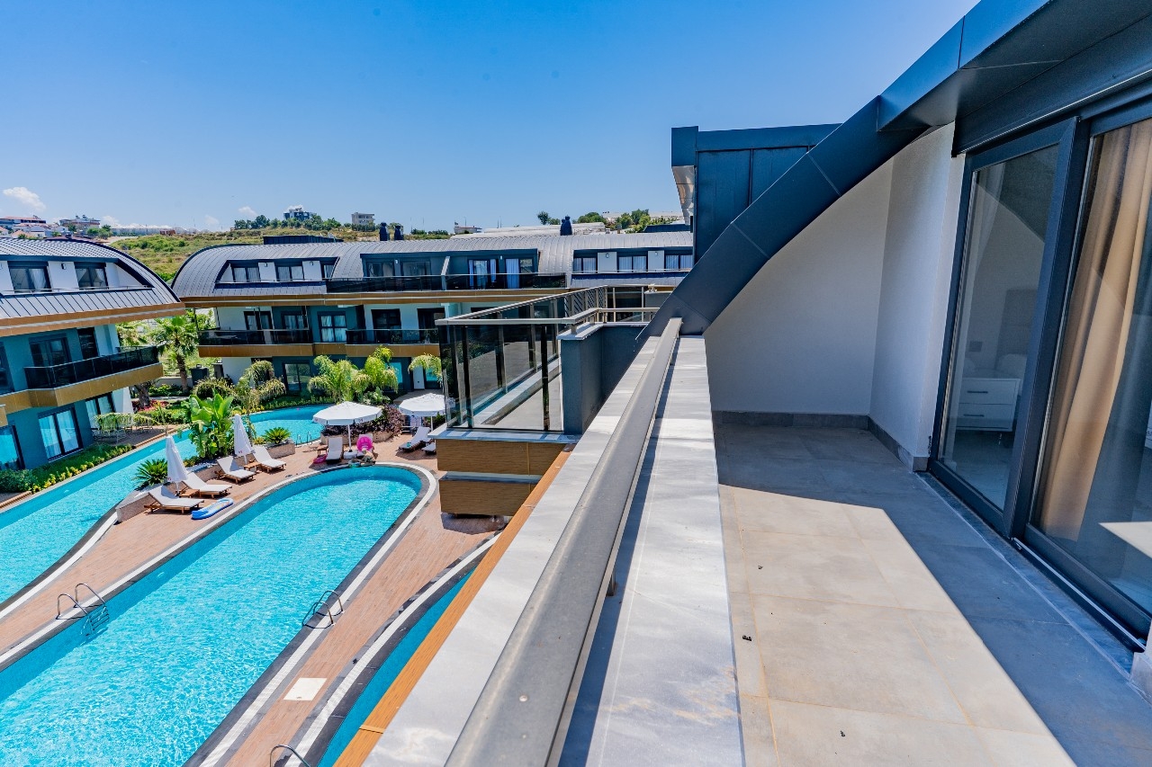 Luxury 2+1 Penthouse with Mountain Views, Alanya - Avsallar