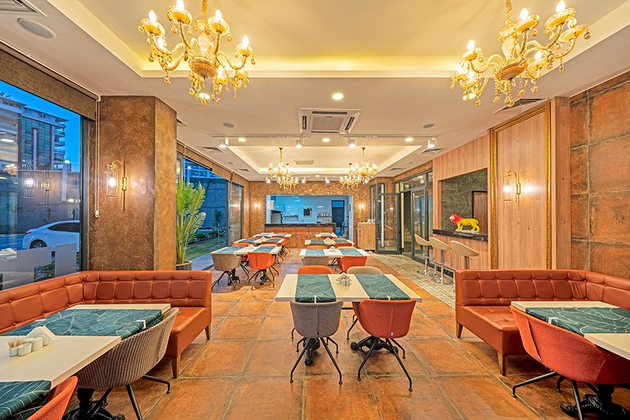 Luxuriöses 1+1 Apartment mit Bergblick in Avsallar, Alanya