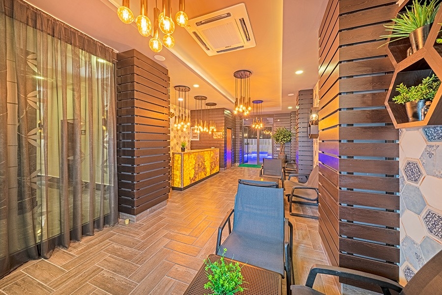 Luxuriöses 1+1 Apartment mit Bergblick in Avsallar, Alanya
