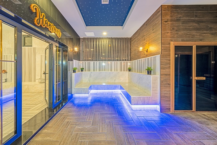 Luxuriöses 1+1 Apartment mit Bergblick in Avsallar, Alanya