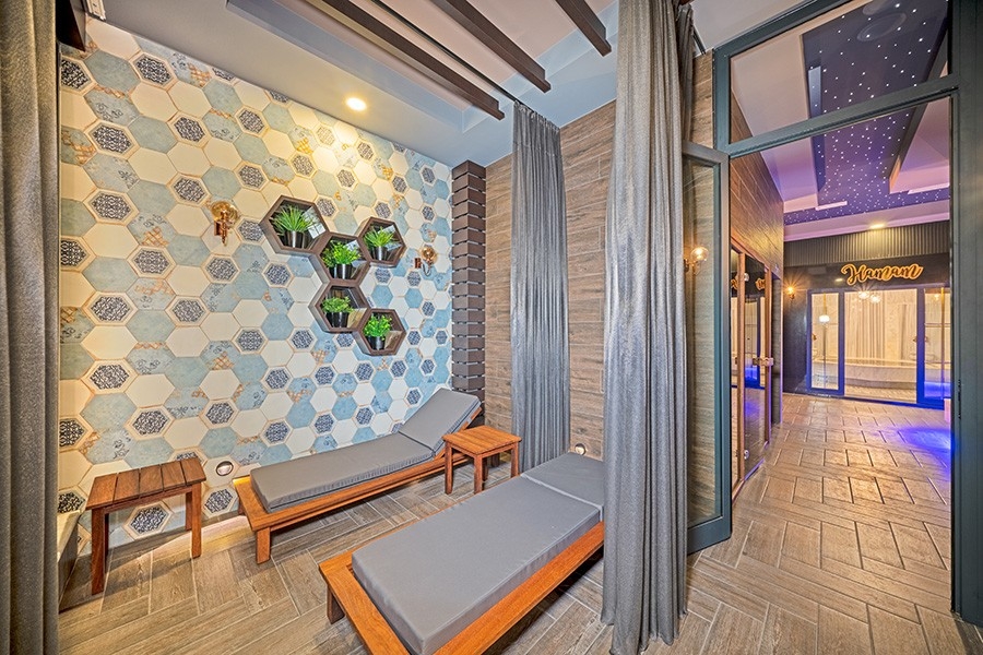 Luxuriöses 1+1 Apartment mit Bergblick in Avsallar, Alanya