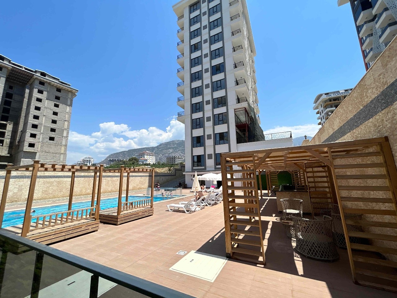 Ylellinen 1+1 Asunto Vuorinäköalalla, Alanya - Mahmutlar