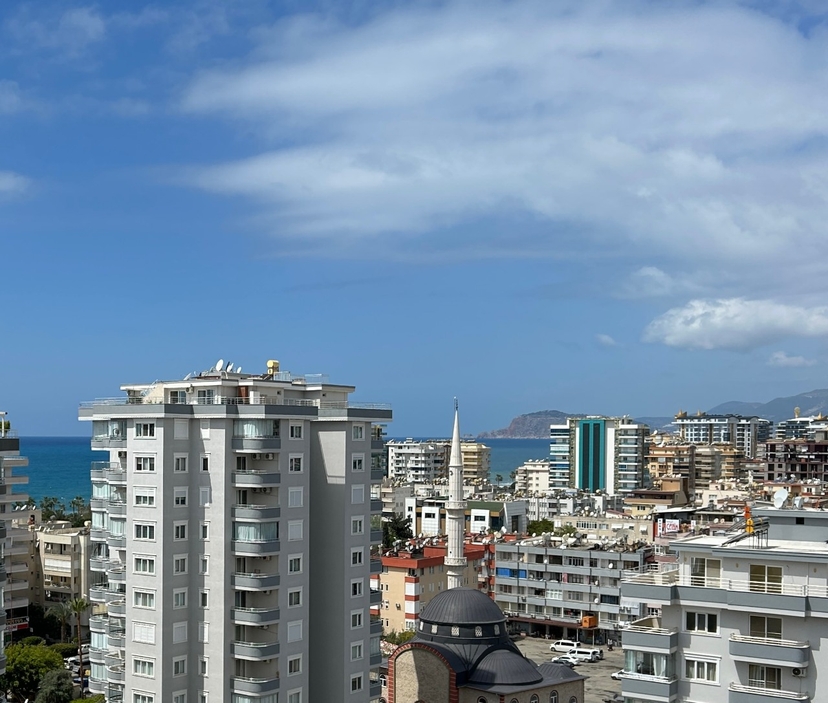 Luxuriöses 3+1 Penthouse mit atemberaubendem Blick, Alanya - Mahmutlar