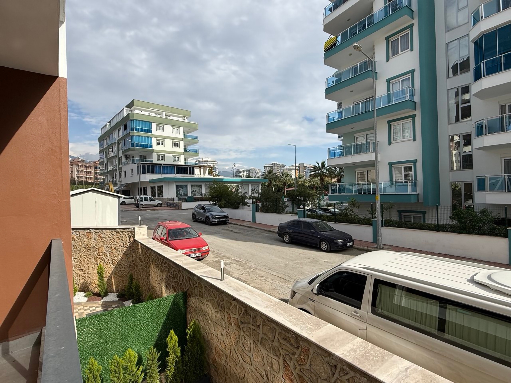 Luxuriöses 1+1 Apartment mit Bergblick in Alanya