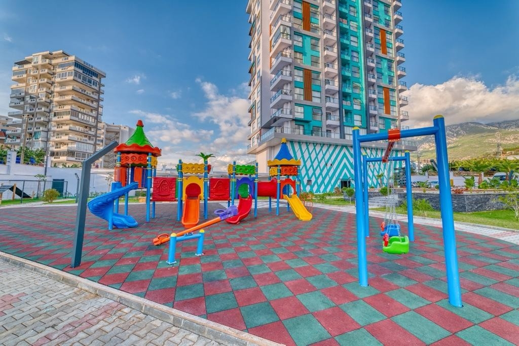 Luxuriöses 2+1 Apartment mit Meerblick und Bergblick, Alanya - Mahmutlar