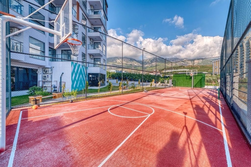Luxuriöses 2+1 Apartment mit Meerblick und Bergblick, Alanya - Mahmutlar