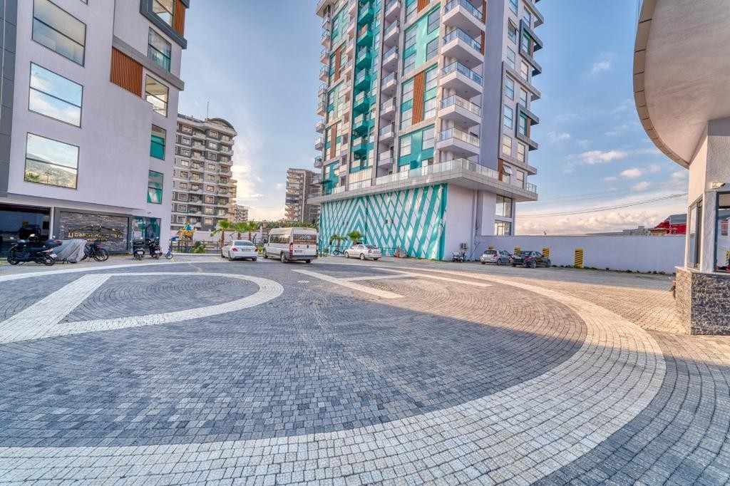 Luxuriöses 2+1 Apartment mit Meerblick und Bergblick, Alanya - Mahmutlar