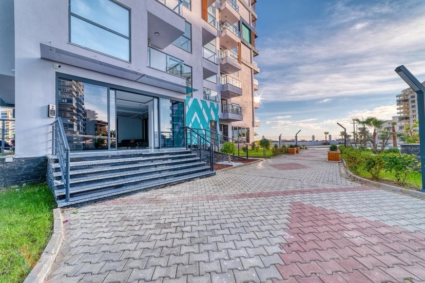 Luxuriöses 2+1 Apartment mit Meerblick und Bergblick, Alanya - Mahmutlar