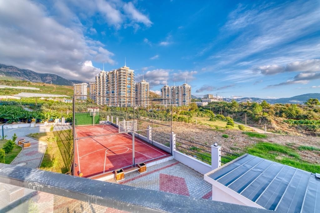 Luxuriöses 2+1 Apartment mit Meerblick und Bergblick, Alanya - Mahmutlar