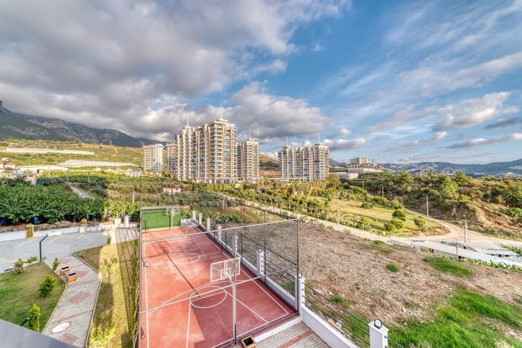 Luxuriöses 2+1 Apartment mit Meerblick und Bergblick, Alanya - Mahmutlar