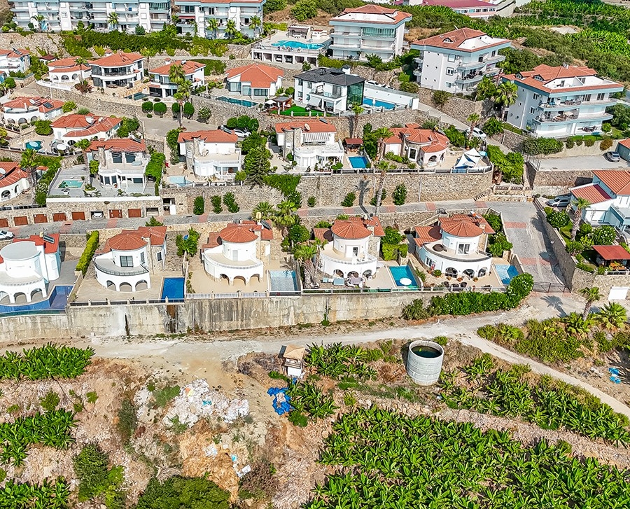 Ylellinen 3+1 Huvila upealla näköalalla, Alanya - Kargicak
