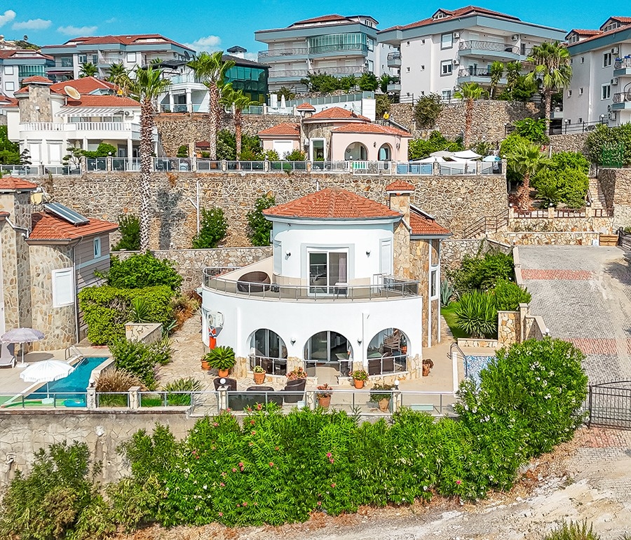 Ylellinen 3+1 Huvila upealla näköalalla, Alanya - Kargicak