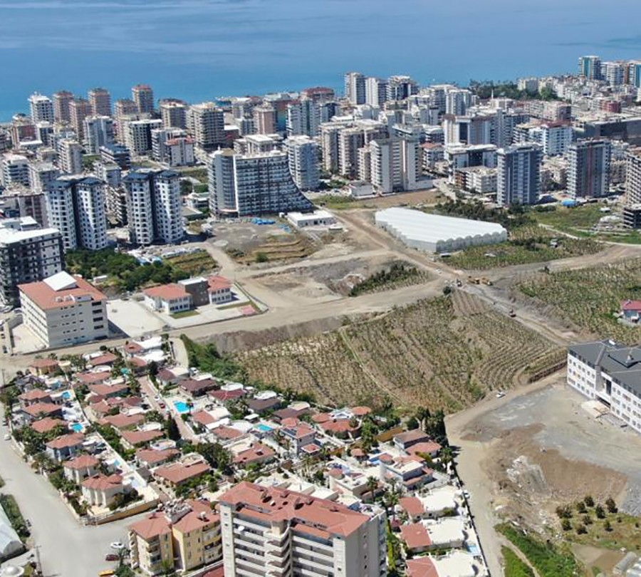 Lyxig 3+1 Villa med Fantastiskt Hav och Bergsutsikt i Mahmutlar, Alanya