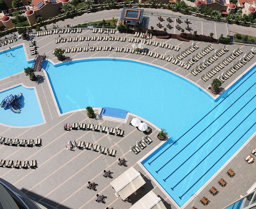Lyxig 2+1 lägenhet med havs- och bergsutsikt, Alanya - Kargicak