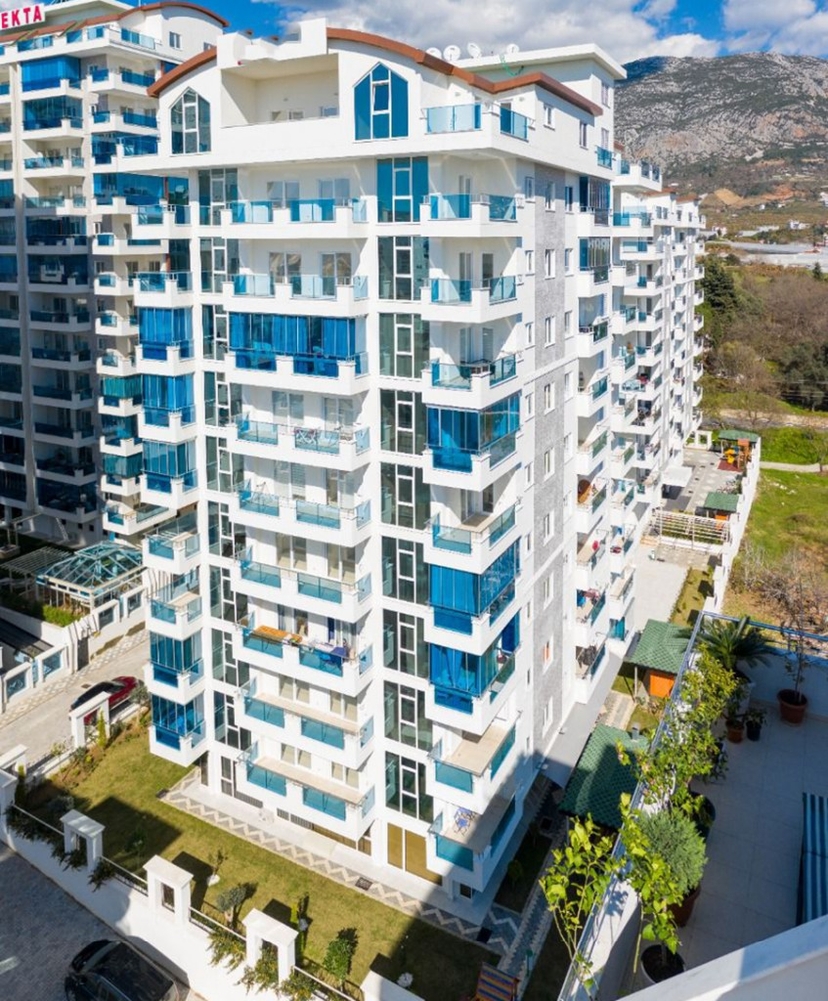 Luxuriöses 1+1 Apartment mit Meerblick und Bergblick