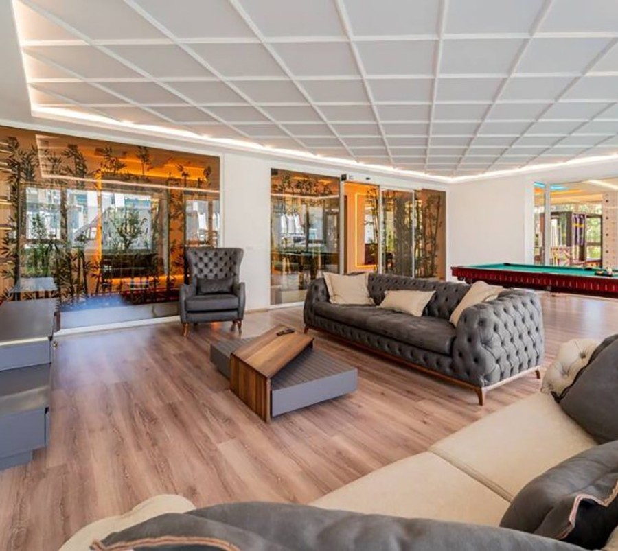 Luxuriöses 1+1 Apartment mit Meerblick und Bergblick