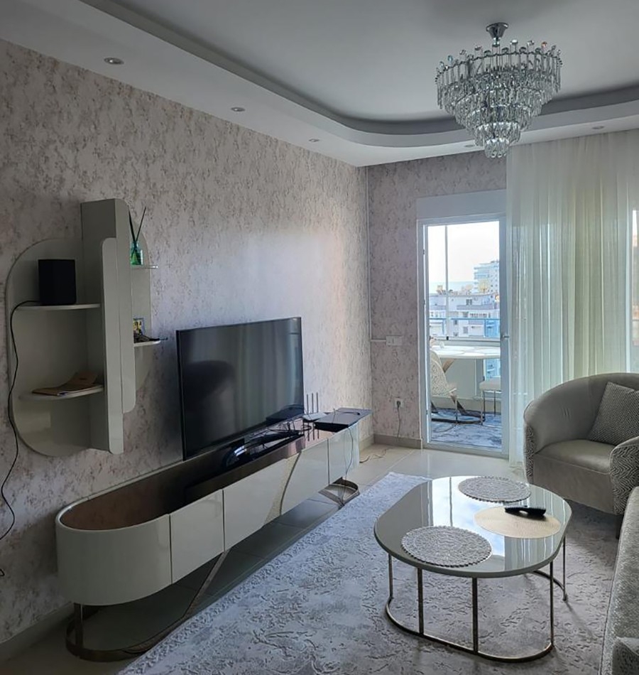 Luxuriöses 1+1 Apartment mit Meerblick und Bergblick