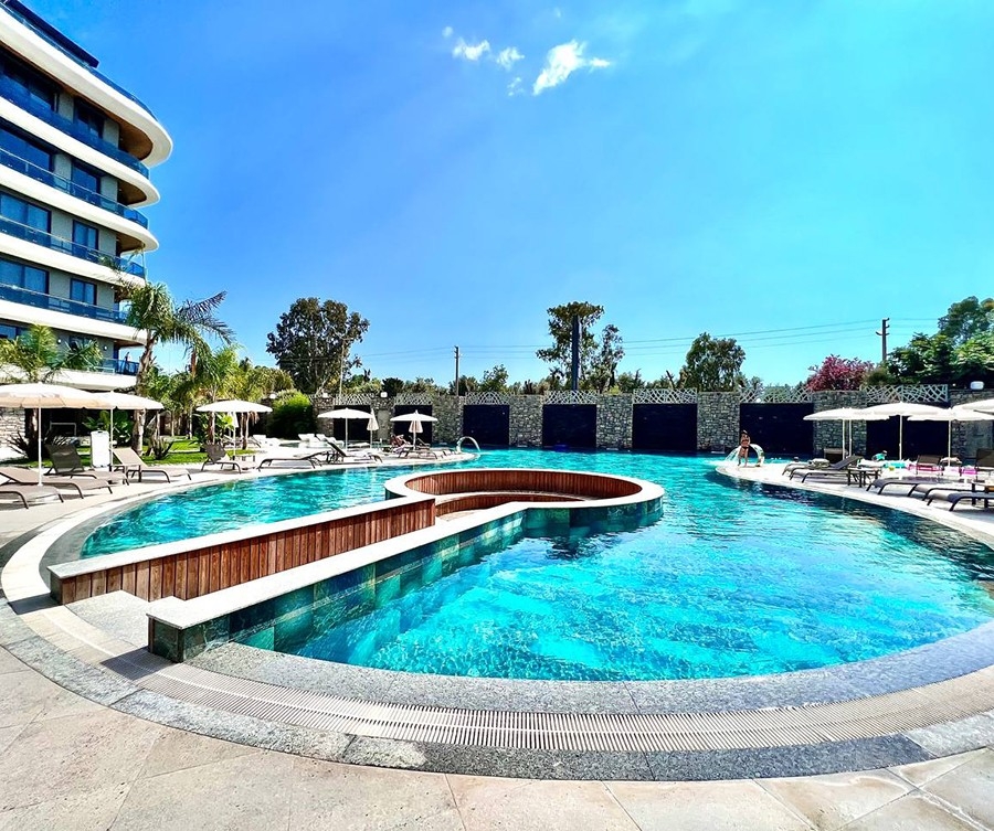 Luxury 1+1 Apartment with Sea and Mountain Views, Alanya - Kargicak
