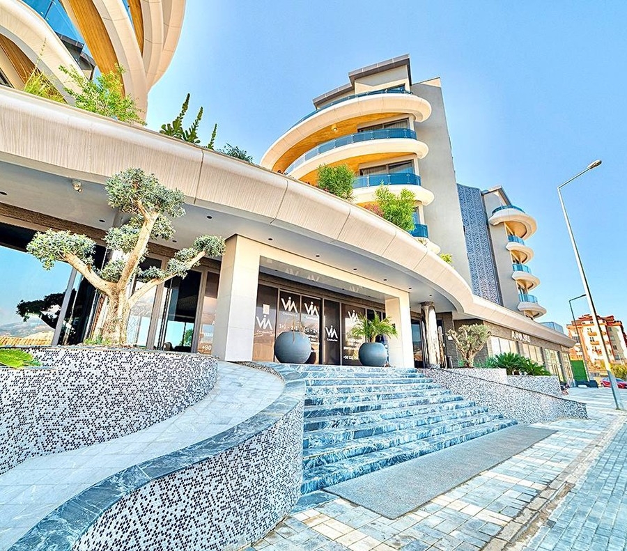 Luxury 1+1 Apartment with Sea and Mountain Views, Alanya - Kargicak