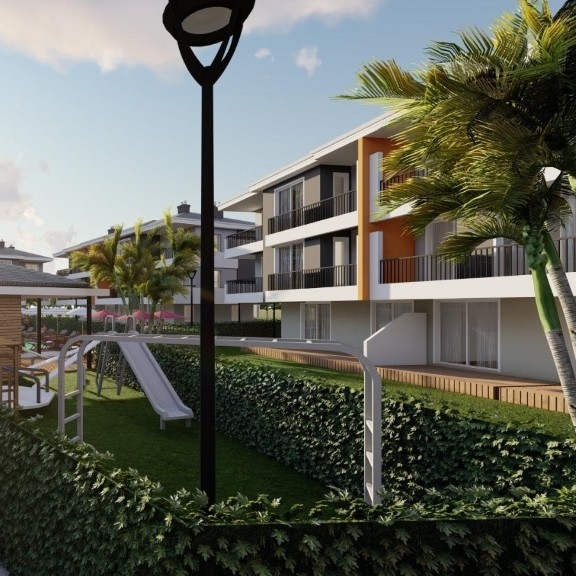 Luxurious 1+1 Apartment with Pool in Evrenseki
