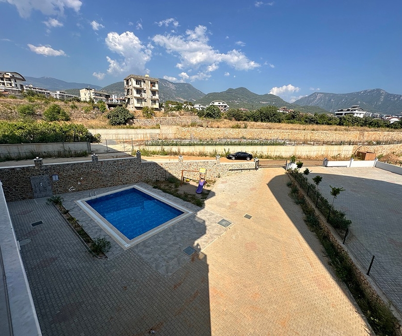 Modernes 2+1 Apartment mit Bergblick in Alanya - Oba