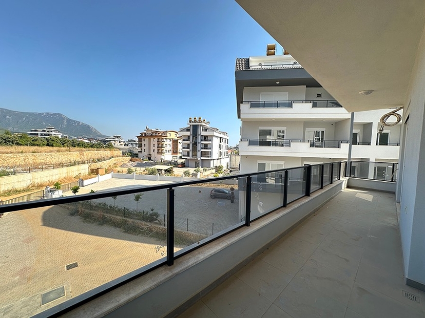 Modernes 2+1 Apartment mit Bergblick in Alanya - Oba