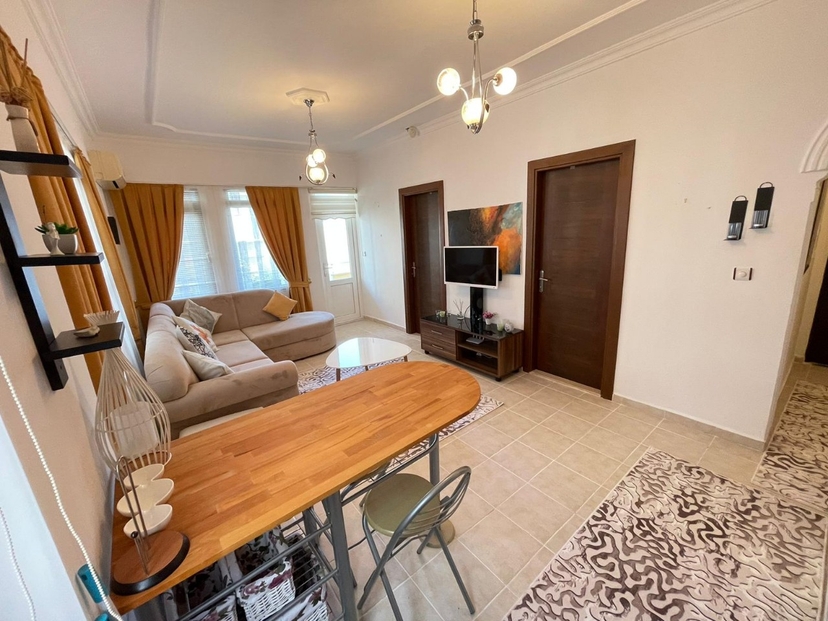Bjergudsigt 1+1 Lejlighed i Alanya Bycenter