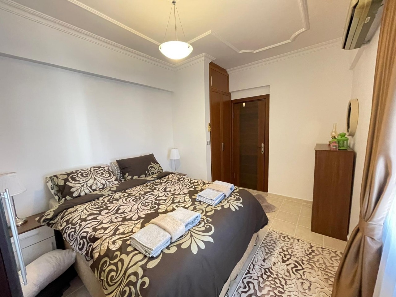 Bjergudsigt 1+1 Lejlighed i Alanya Bycenter