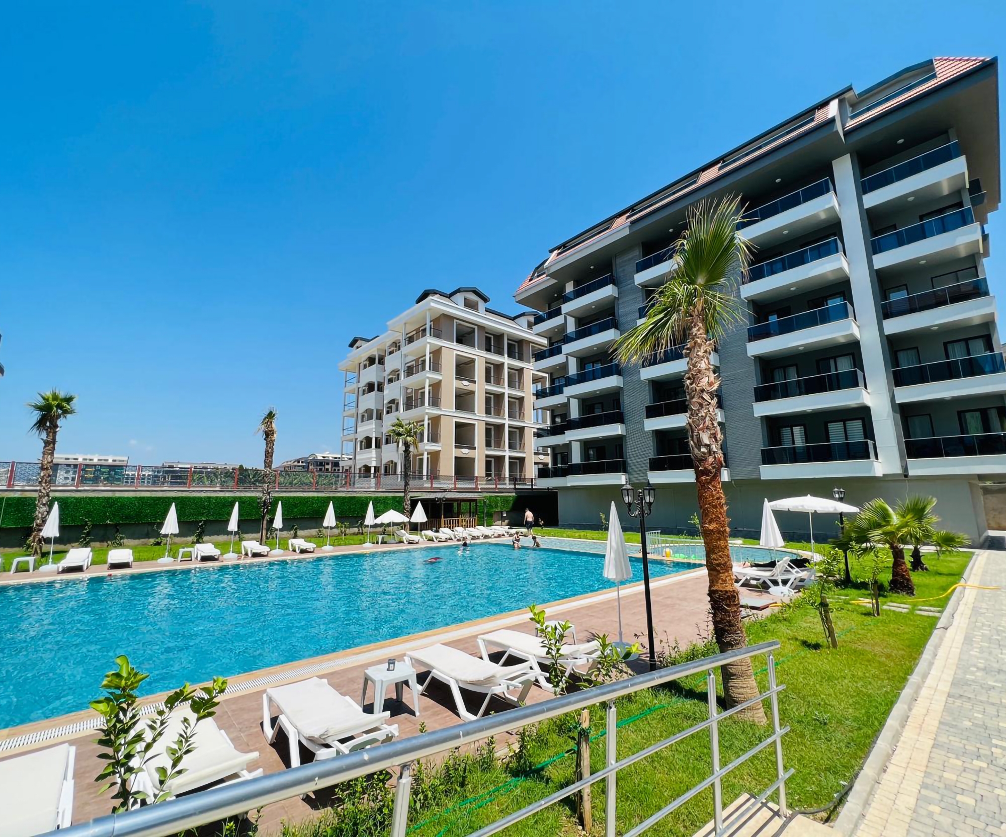 Ylellinen 1+1 Asunto Vuorinäköalalla, Alanya - Kargicak