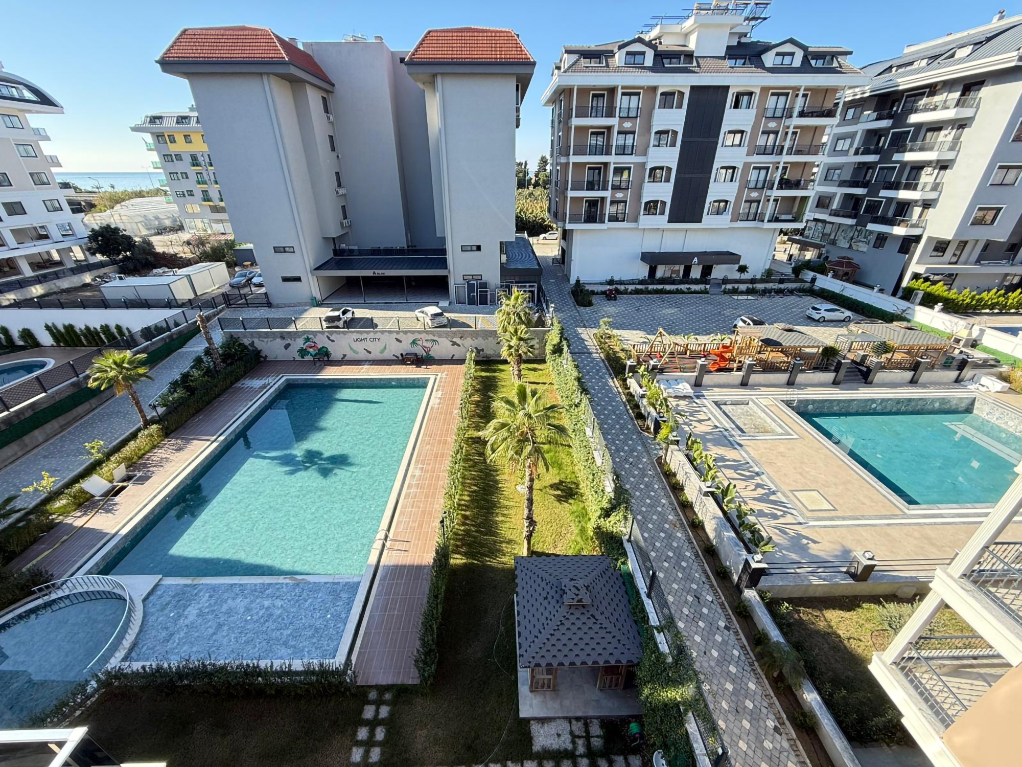 Ylellinen 1+1 Asunto Vuorinäköalalla, Alanya - Kargicak