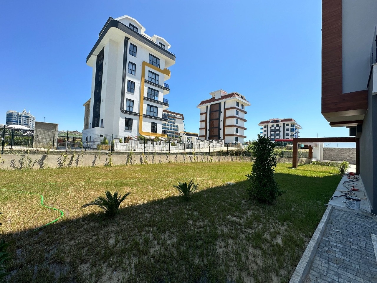 Luksuriøs 1+1 leilighet med sjø- og fjellutsikt, Alanya - Kestel