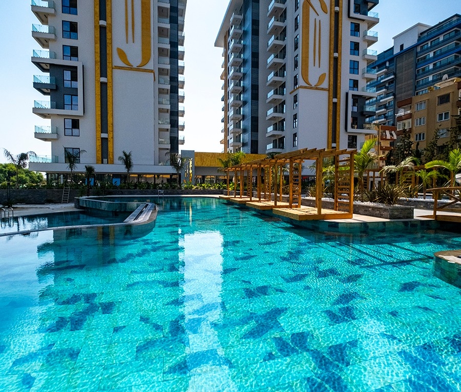 Luxury 1+1 Apartment with Stunning Sea and Mountain Views, Alanya - Mahmutlar