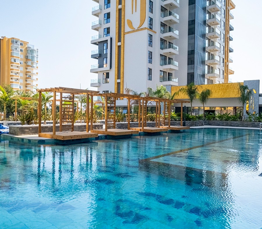 Luxury 1+1 Apartment with Stunning Sea and Mountain Views, Alanya - Mahmutlar