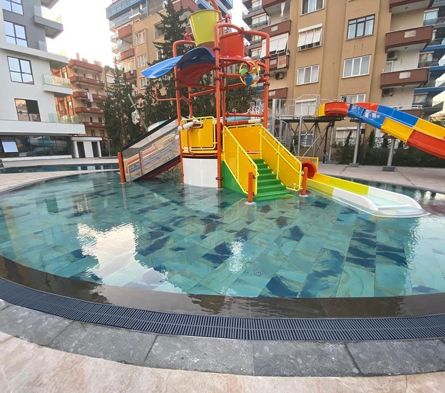 Luxury 1+1 Apartment with Stunning Sea and Mountain Views, Alanya - Mahmutlar
