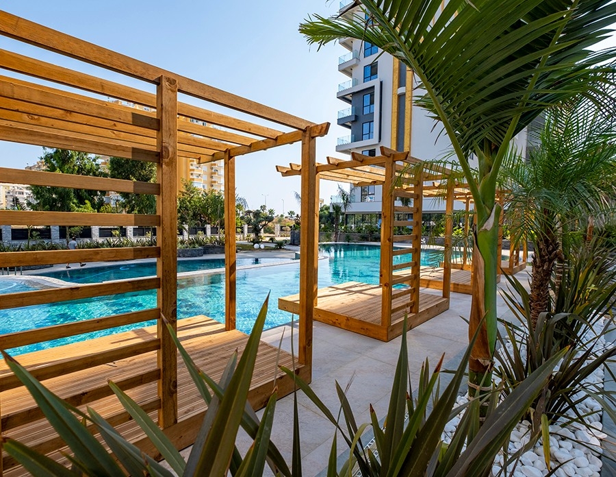 Luxury 1+1 Apartment with Stunning Sea and Mountain Views, Alanya - Mahmutlar