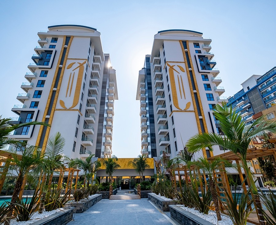 Luxury 1+1 Apartment with Stunning Sea and Mountain Views, Alanya - Mahmutlar
