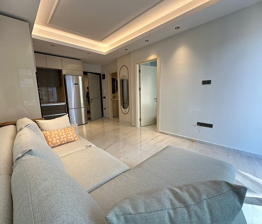 Luxury 1+1 Apartment with Stunning Sea and Mountain Views, Alanya - Mahmutlar