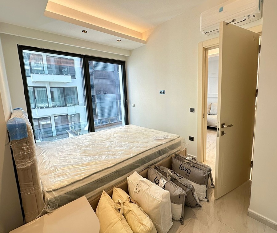 Luxury 1+1 Apartment with Stunning Sea and Mountain Views, Alanya - Mahmutlar