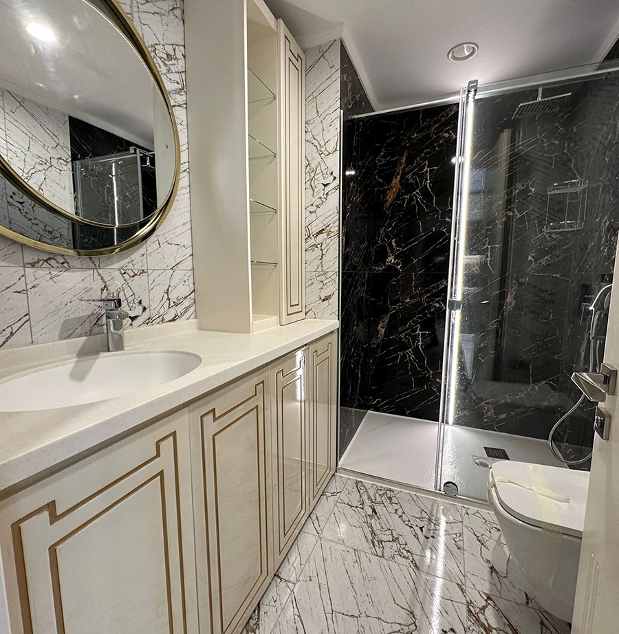 Luxury 1+1 Apartment with Stunning Sea and Mountain Views, Alanya - Mahmutlar