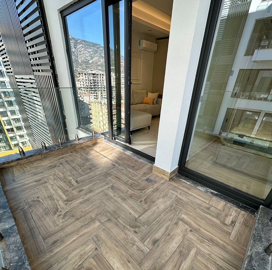 Luxury 1+1 Apartment with Stunning Sea and Mountain Views, Alanya - Mahmutlar