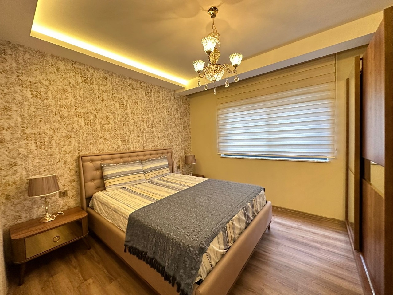 Luksus 2+1 Lejlighed med Hav- og Bjergudsigt, Alanya - Kargicak
