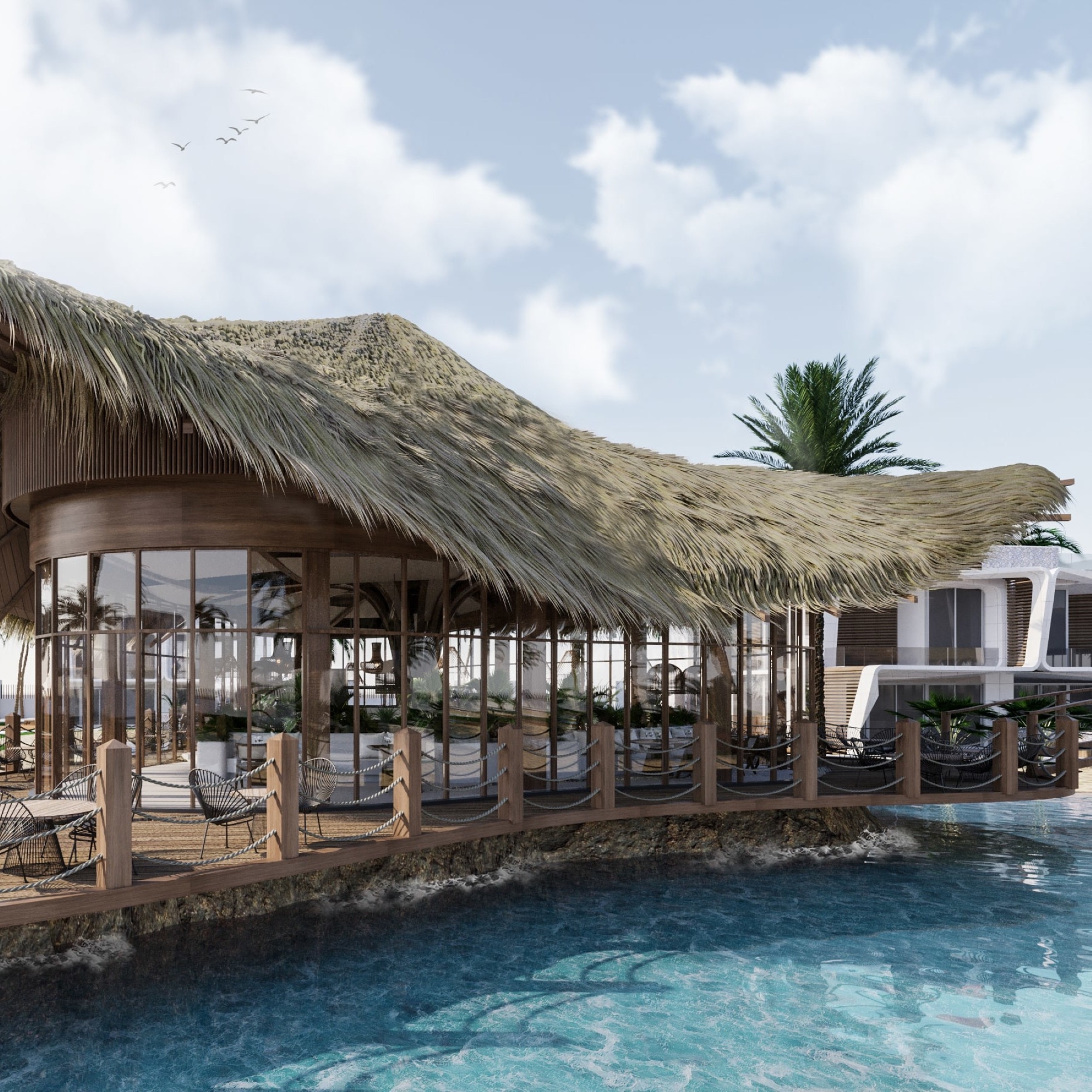 Luksuriøs 3+1 Villa med Basseng og Treningssenter i Belek Sentrum