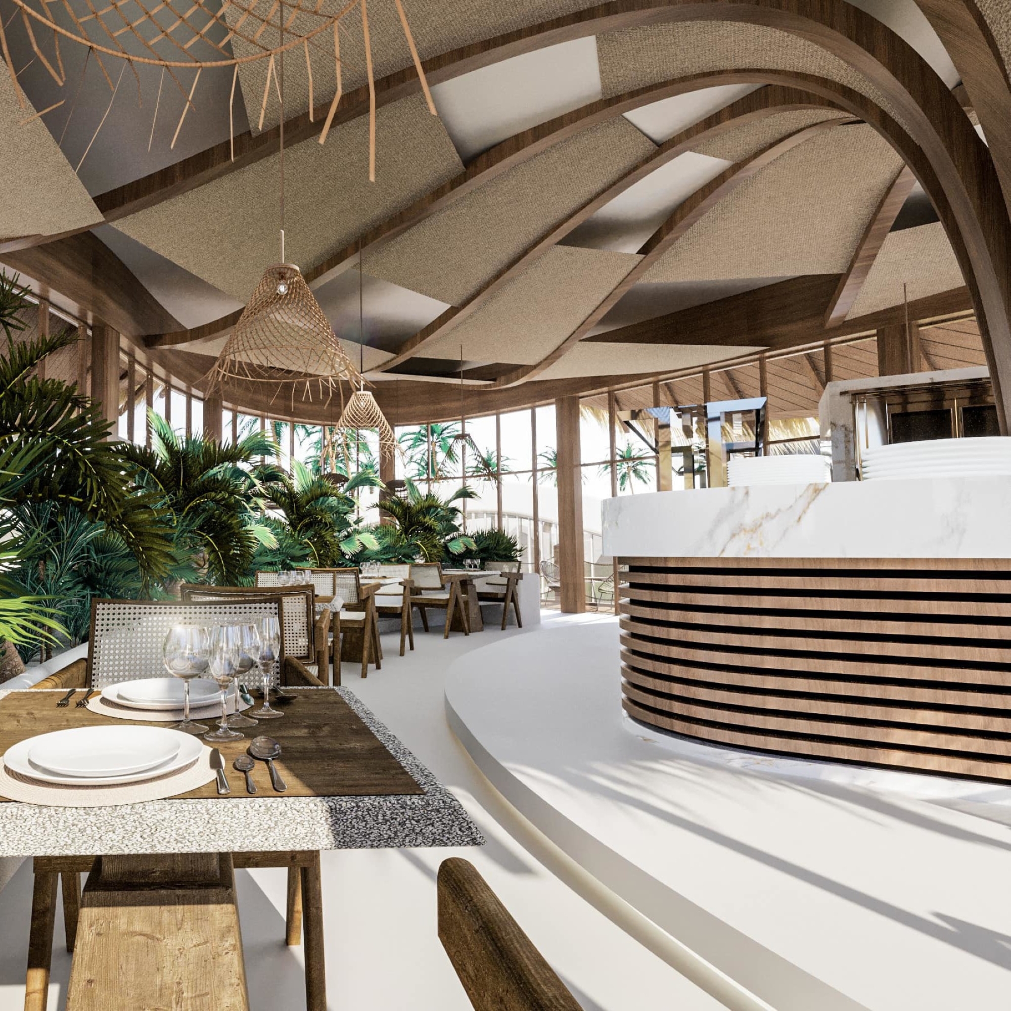 Luksuriøs 3+1 Villa med Basseng og Treningssenter i Belek Sentrum