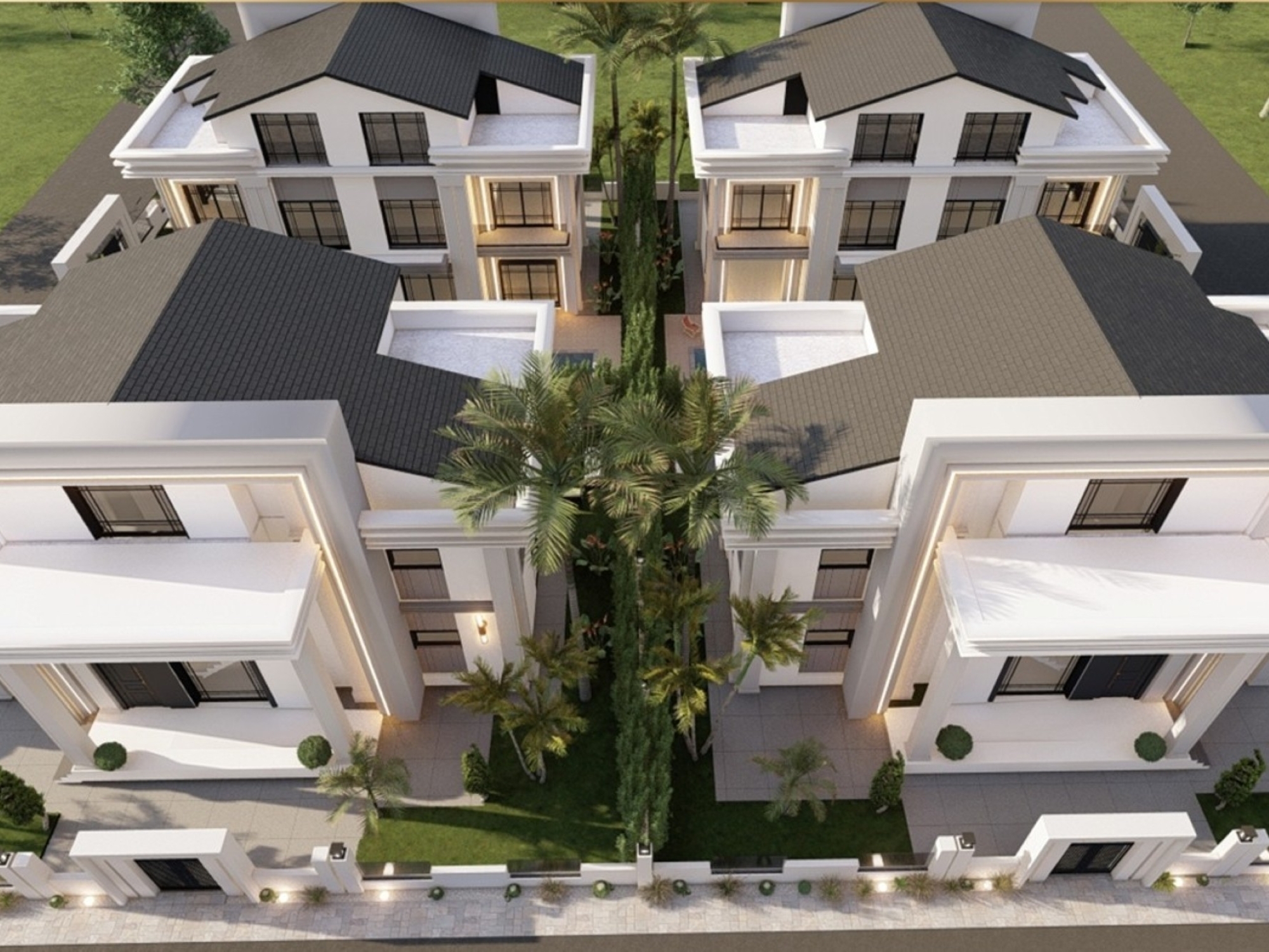 Luxuriöse 7+1 Villa mit Pool und Sauna, Belek Zentrum