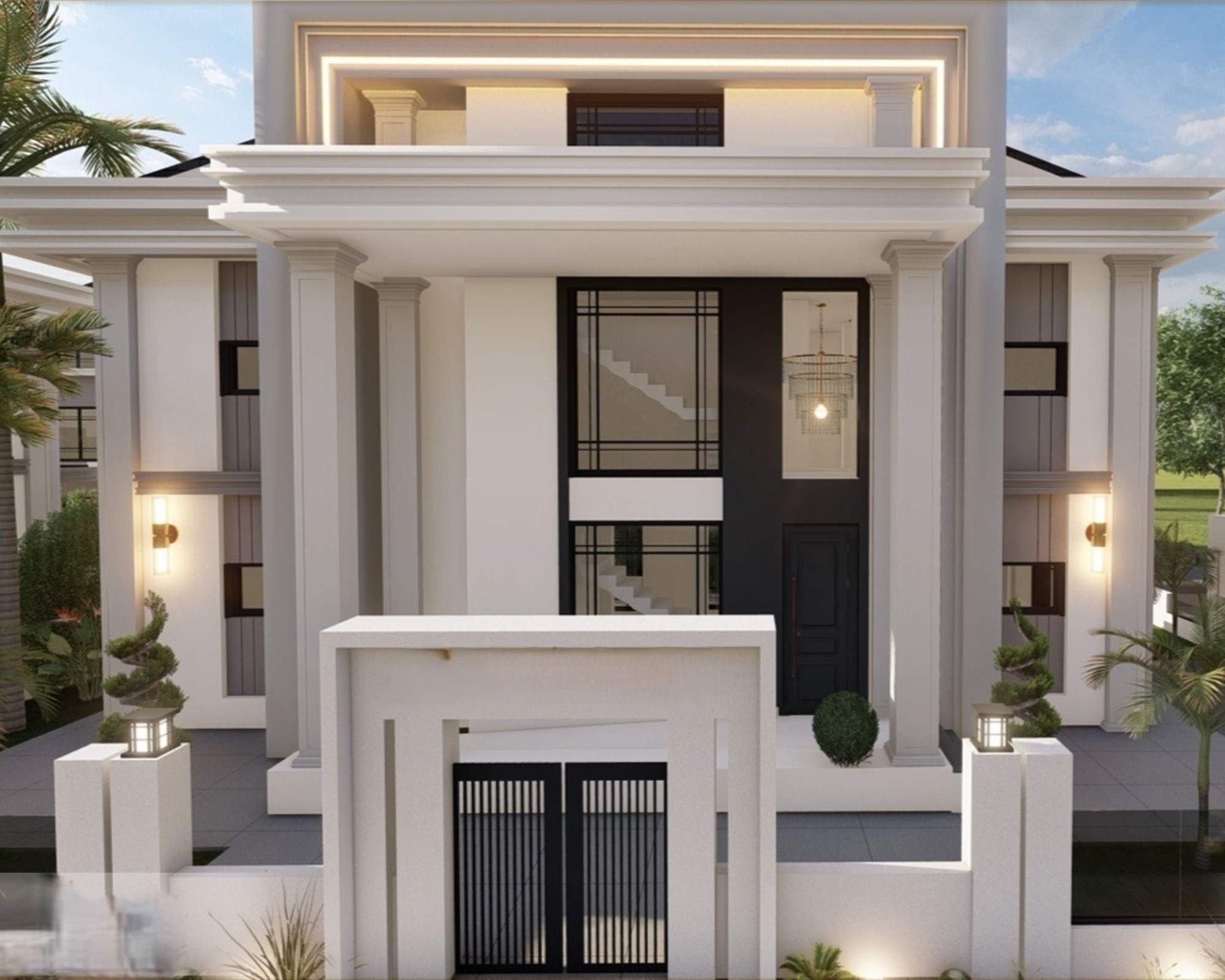 Luxuriöse 7+1 Villa mit Pool und Sauna, Belek Zentrum