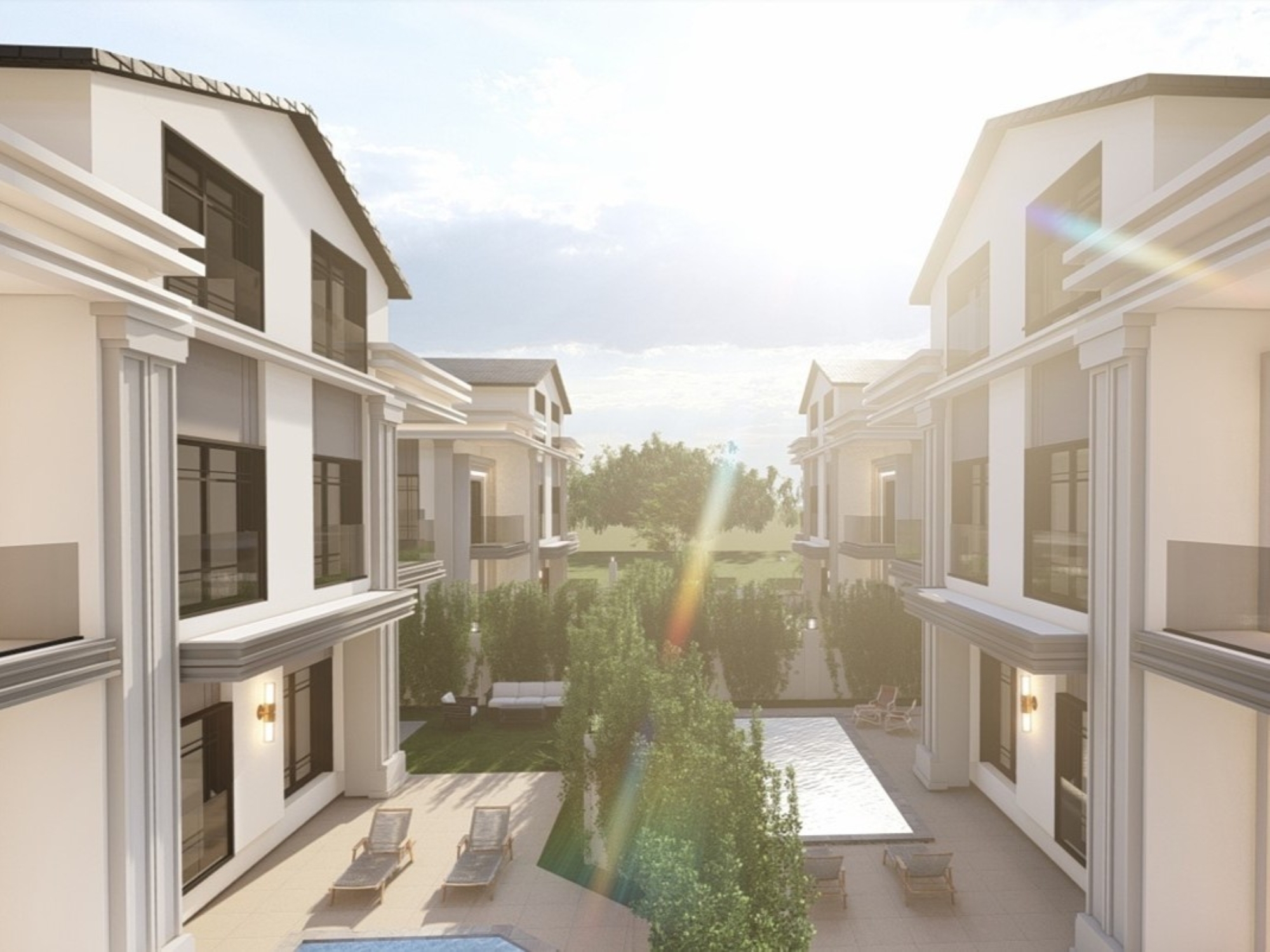 Luxuriöse 7+1 Villa mit Pool und Sauna, Belek Zentrum