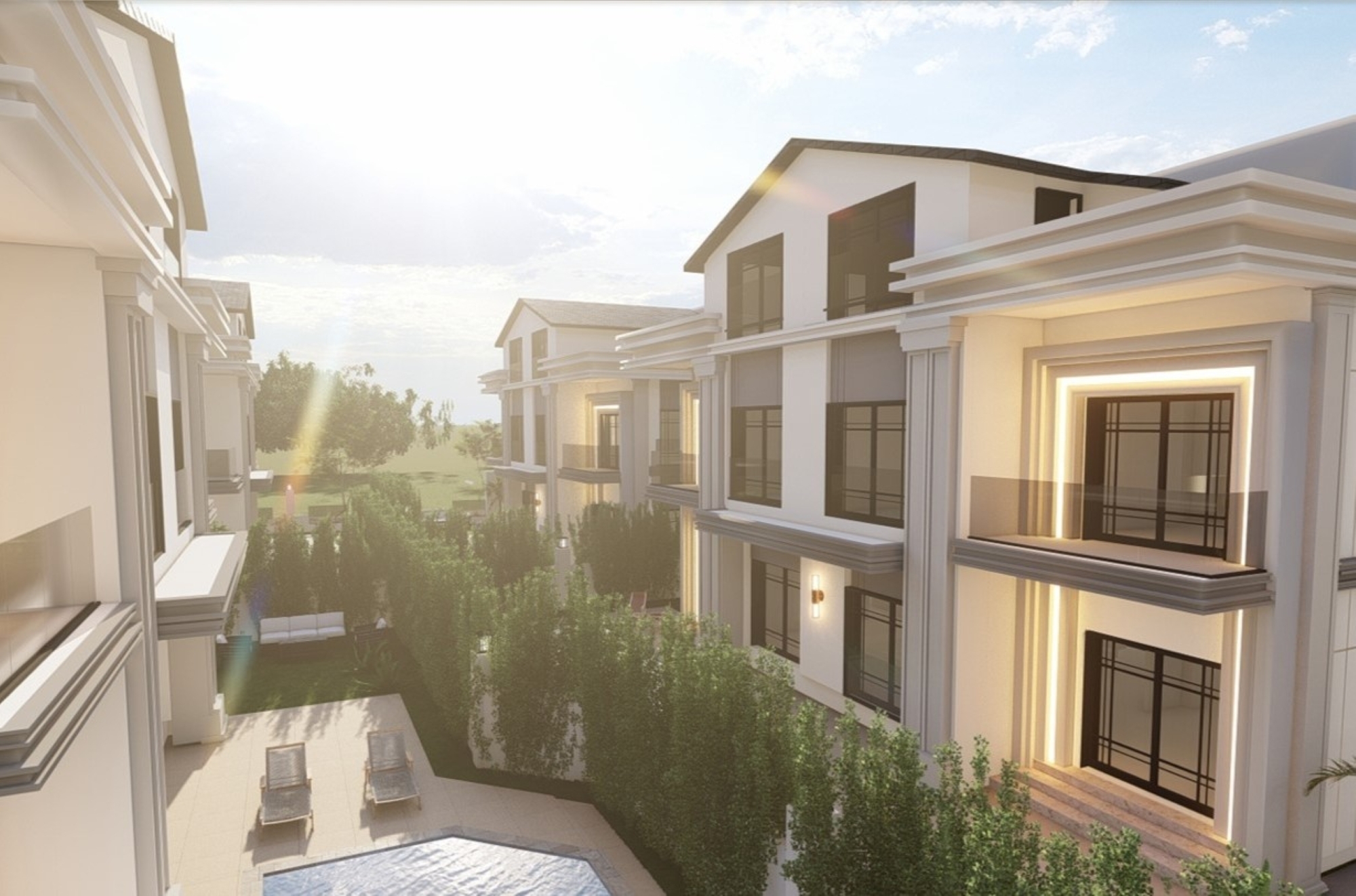 Luxuriöse 7+1 Villa mit Pool und Sauna, Belek Zentrum
